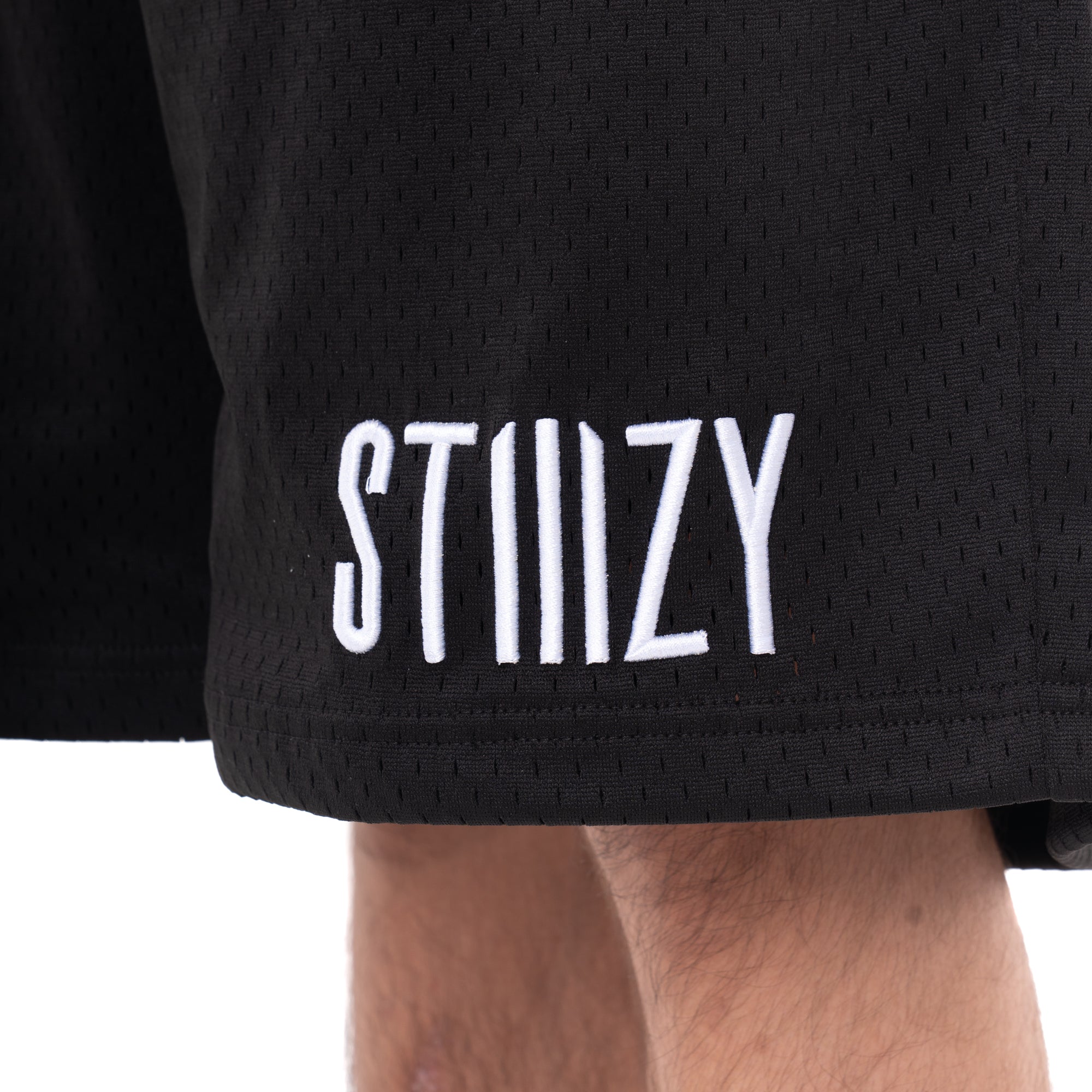 Basketball Mesh Shorts, Black - Image 4