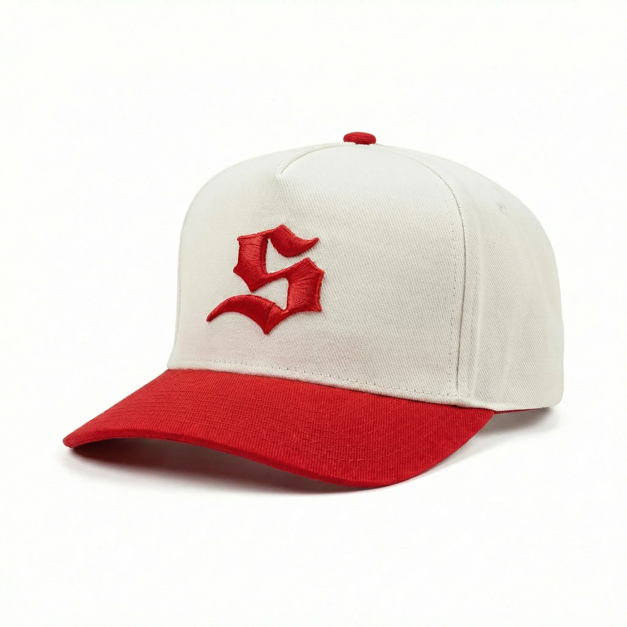 STIIIZY S  SNAPBACK HAT - CREAM & RED - Image 3