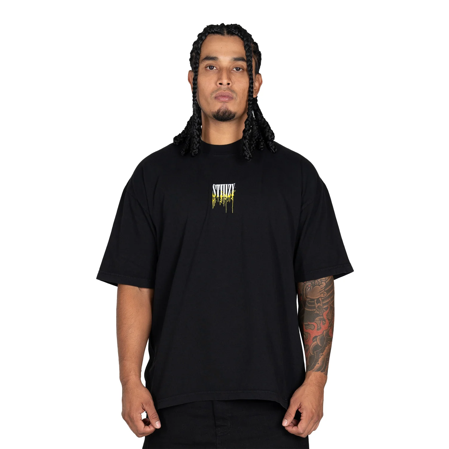 STIIIZY Paint Drip Tee - Black - Image 4