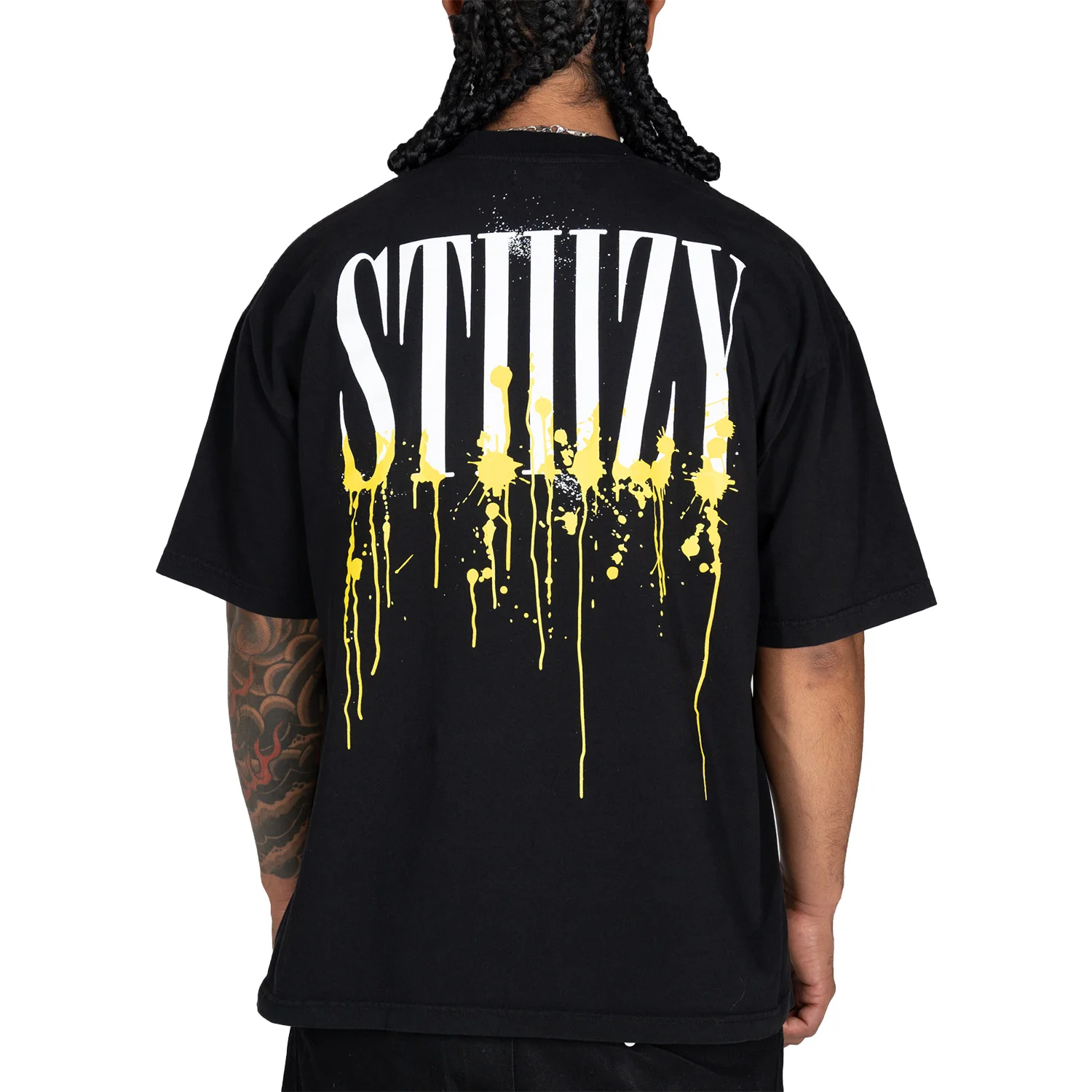 STIIIZY Paint Drip Tee - Black - Image 5