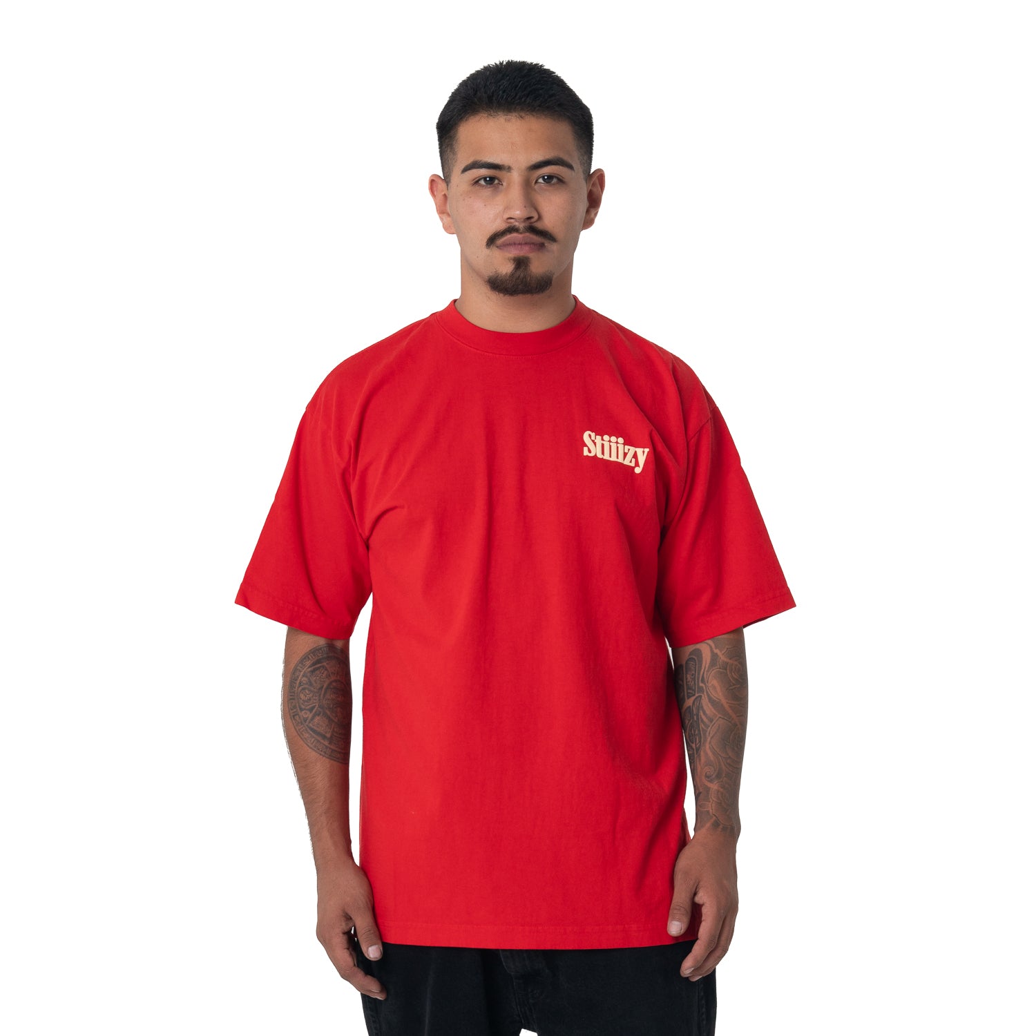 STIIIZY Smoker's Club T-Shirt - Red - Image 5